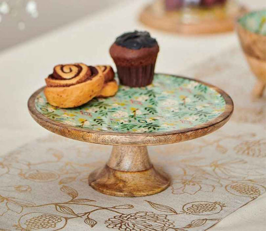 Wooden Cake Stand Bakeware
