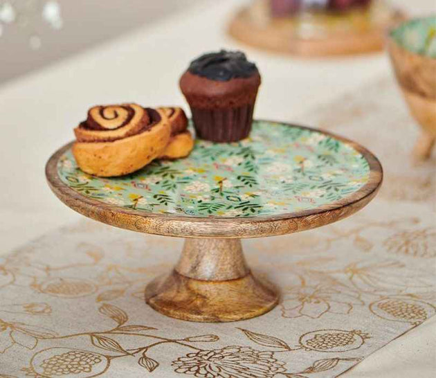 Wooden Cake Stand Bakeware