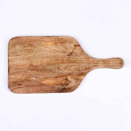 Wooden Chopping Board/Cutting/Serving Platter for Kitchen Vegetables, Fruits & Cheese | Natural Acacia Wood