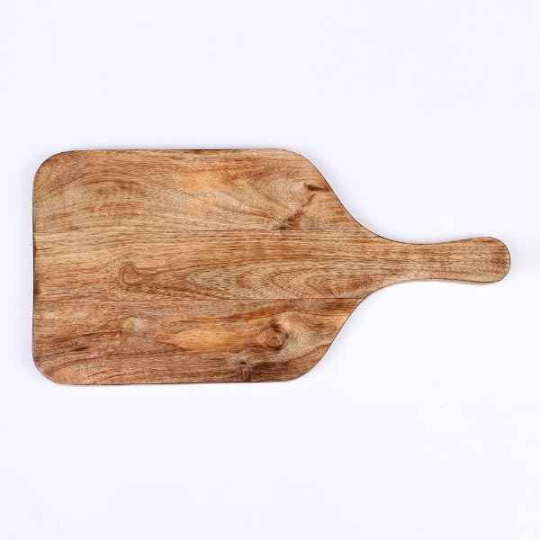 Wooden Chopping Board/Cutting/Serving Platter for Kitchen Vegetables, Fruits & Cheese | Natural Acacia Wood