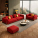 3+1+Ottoman, Marron