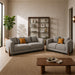 3+2 Seater, Light Grey