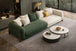 Green+Off White Combo, 3 Seater