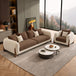 Beige+Coffee - 3+1 Seater