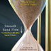 5.5 Inch Wooden Sand Timer with Brass Frame | Vintage Hourglass Decorative Showpiece for Home & Office
