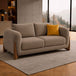 Modern Classic 2 Seater Teddy Boucle Fabric Sofa  with Luxury Living Room Furniture Comfortable Sofa: Antique Wood Hub
