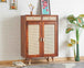 Solid Wood Shoe Rack Cabinet