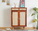 Solid Wood Shoe Rack Cabinet